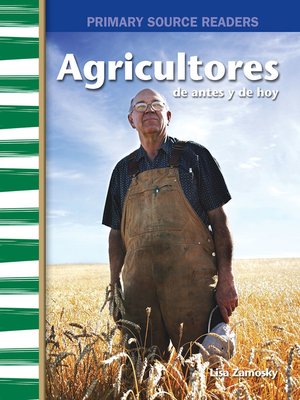 cover image of Agricultores de antes y de hoy Read-Along eBook